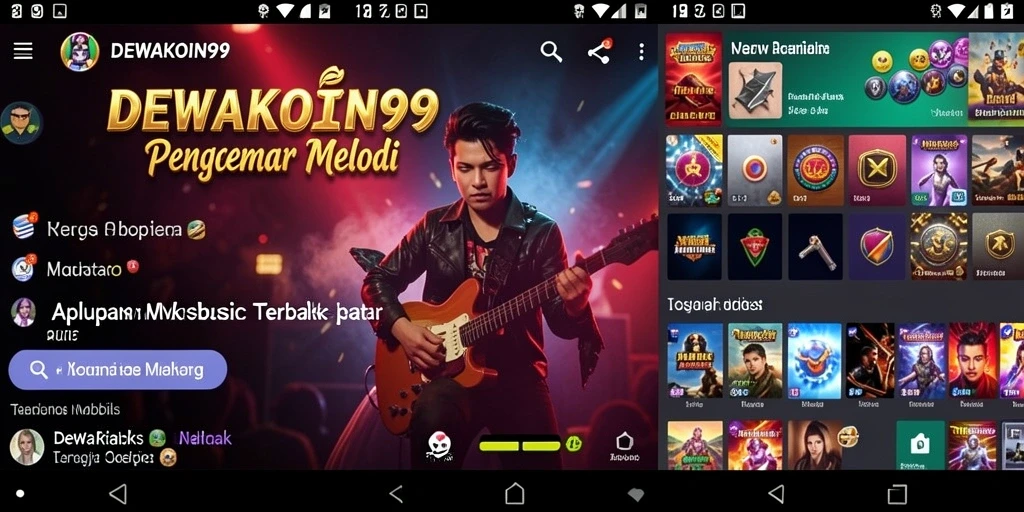 Tampilan screenshot DEWAKOIN99 menunjukkan antarmuka yang interaktif dan seru.