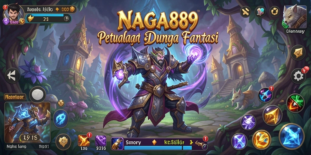 Gameplay mendebarkan di dunia petualangan NAGA889.