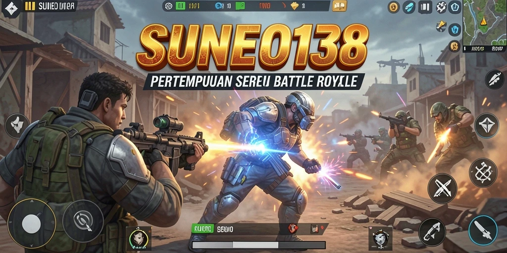 Gameplay menarik dari SUNEO138 dalam pertarungan Battle Royale.