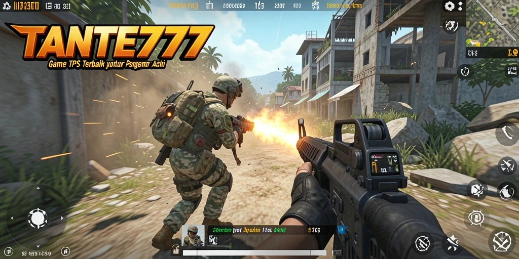 Tampilan gameplay seru di TANTE777 dengan aksi tak terduga.