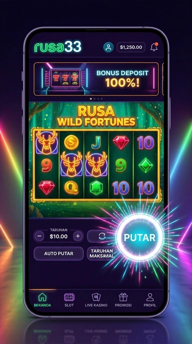 Rusa33 menampilkan berbagai kategori aplikasi untuk memudahkan pencarian.